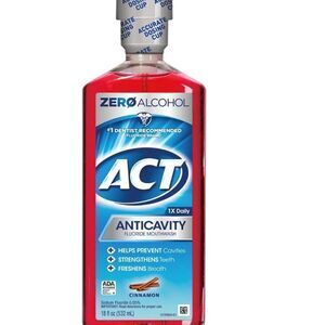 ACT Anticavity Fluoride Rinse Cinnamon 18 oz